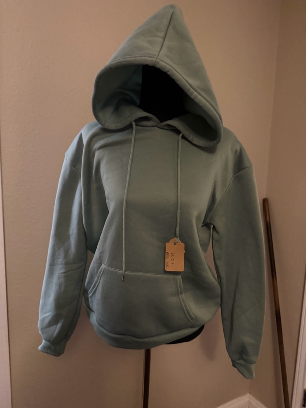 SHEIN Men’s Sage Green Crewneck Hoodie